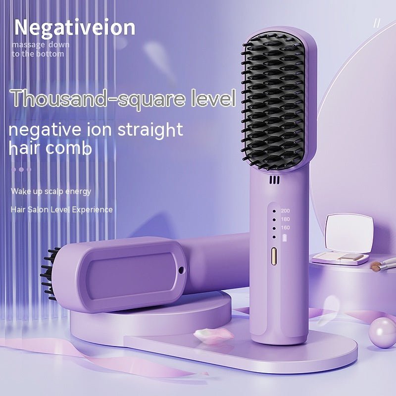 Ionic Anti-Frizz Straightening Comb