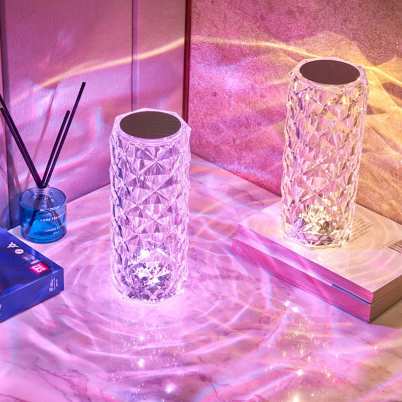 Elegant LED Crystal Table Lamp