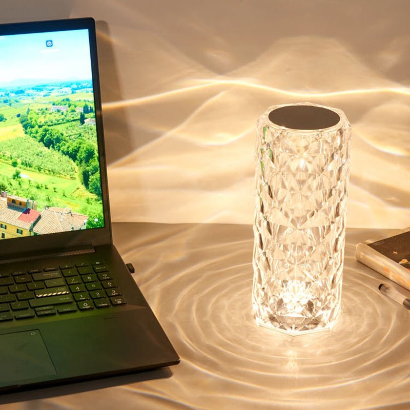 Elegant LED Crystal Table Lamp