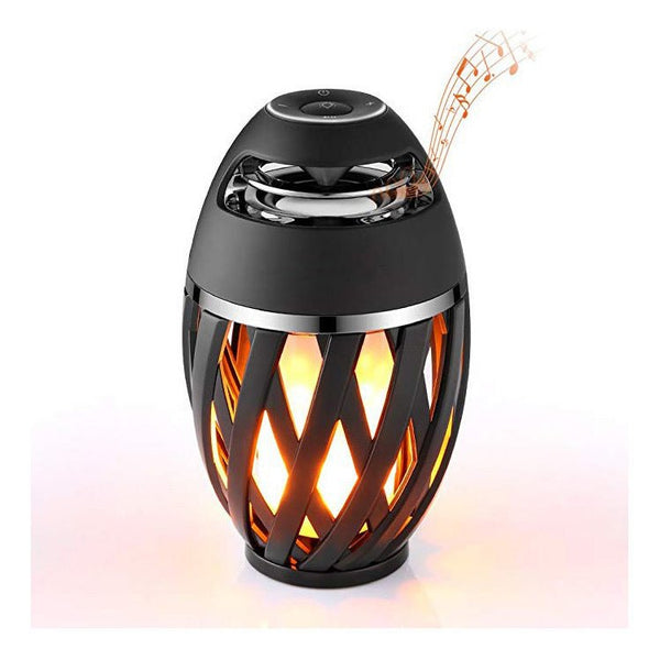 LED Flame Effect Bluetooth Speaker